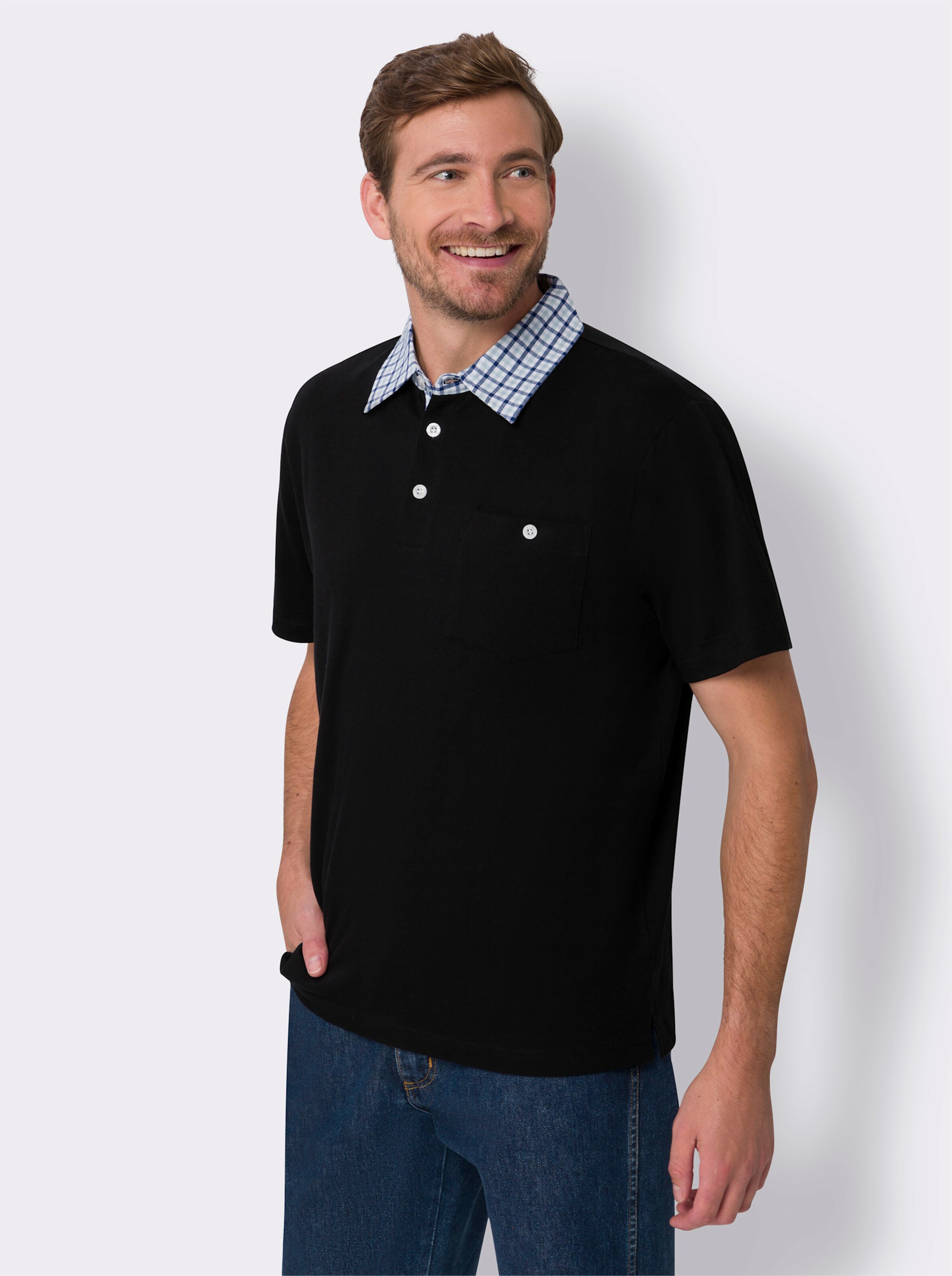 Kurzarm-Poloshirt