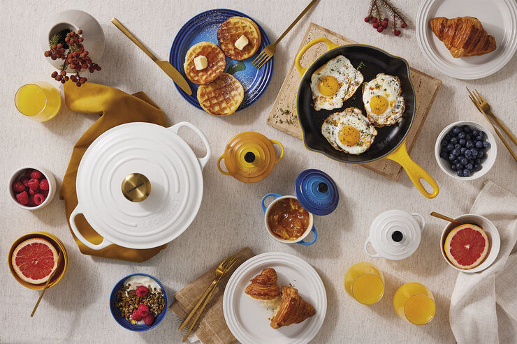Le Creuset Pastatallerken 22cm White White