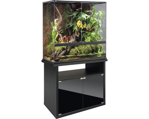 Terrariumkast Exo Terra 90 x 46 x 70 cm zwart