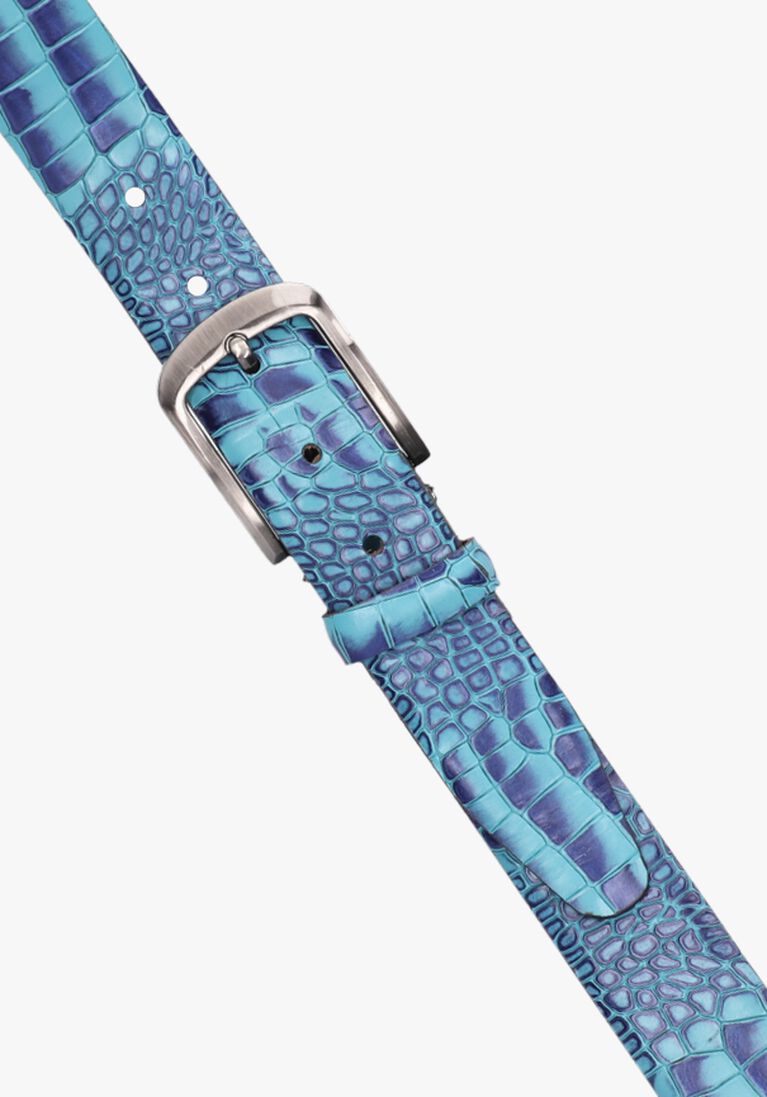 MAZZELTOV blauwe mazzeltov riem enzo belt