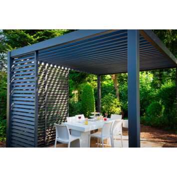 Pergola Deluxe Antraciet 3x4m