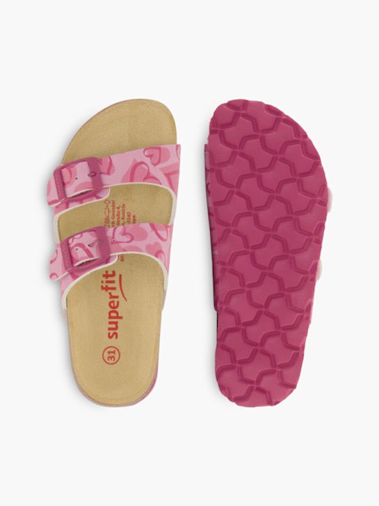 Superfit Offener Hausschuh pink