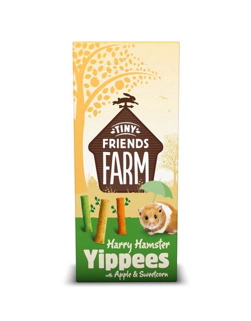 Tiny Friends Farm Harry Crunchers - Knaagdiersnack - Appel 60 g
