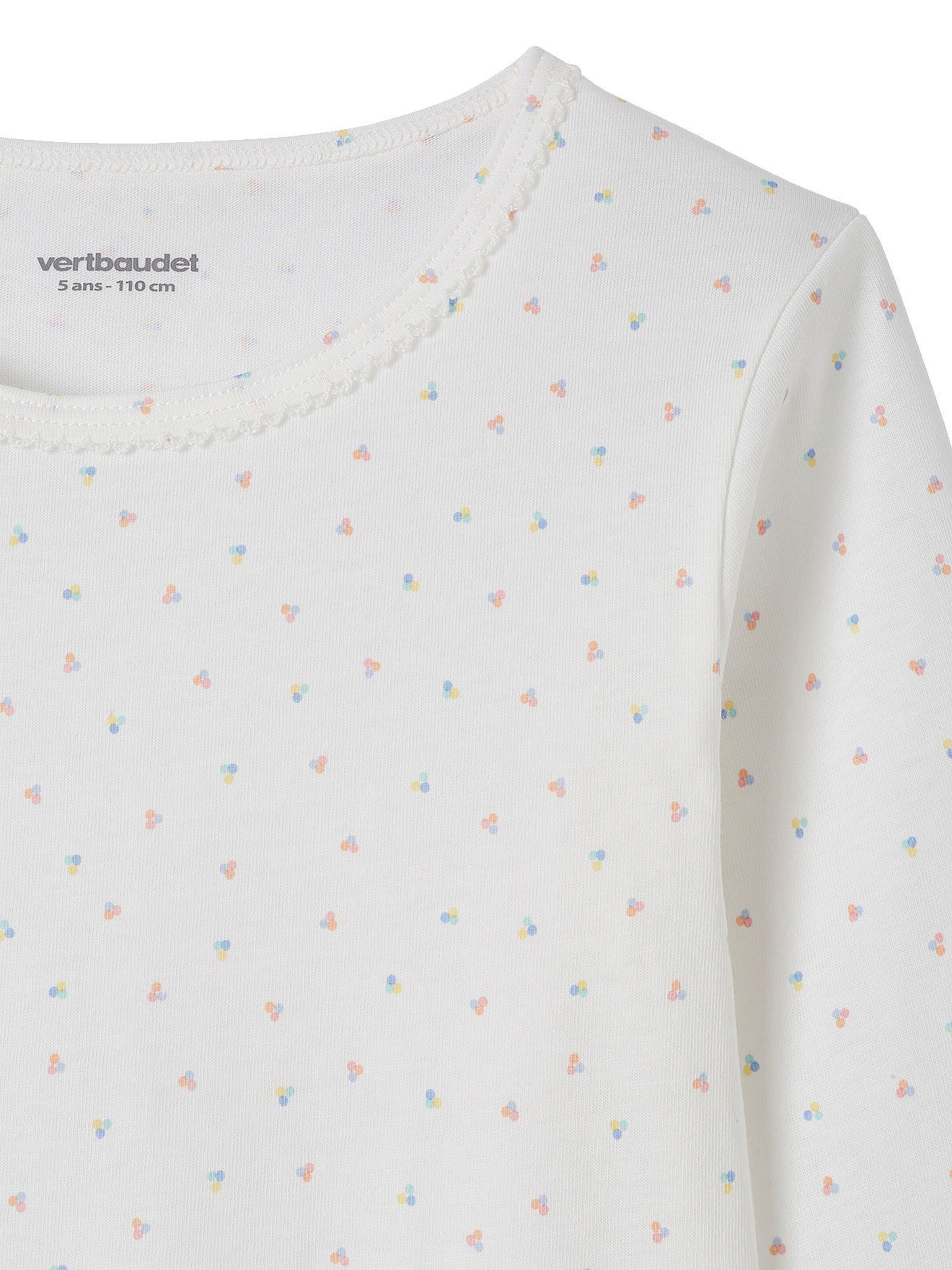 Vertbaudet 3er-Pack Mädchen Shirts BASIC rosa nude