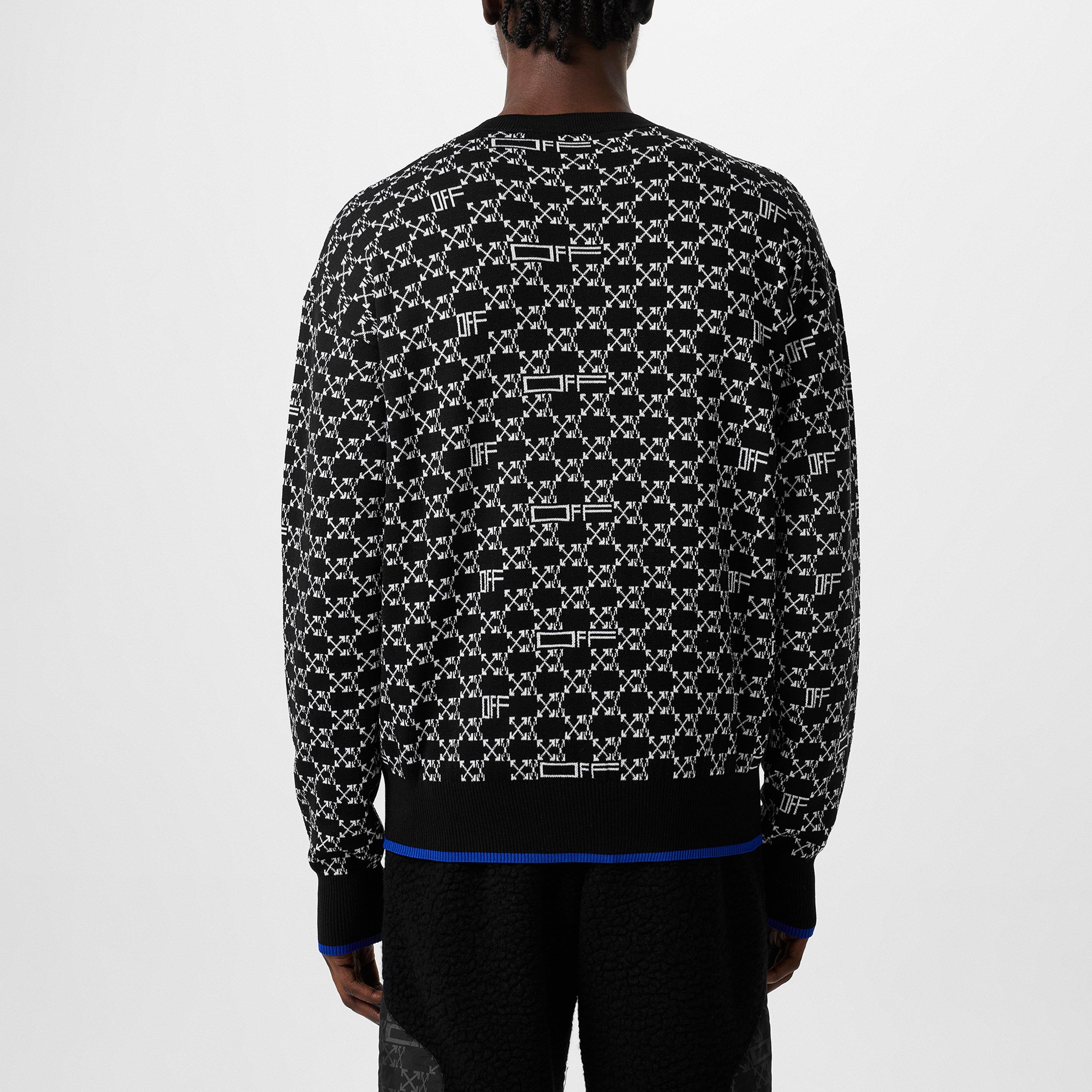Off White All-Over Monogram Jumper