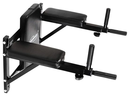 Barre à dips fixation murale poignées extensibles 100kg 0701169