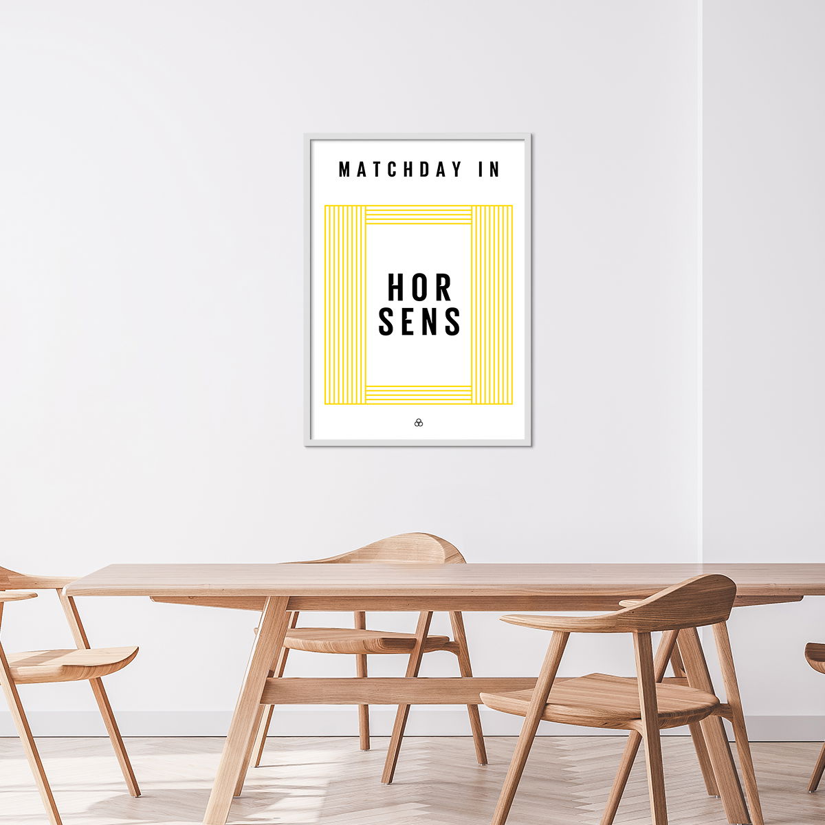 AC Horsens Plakat Stadion 50x70 cm