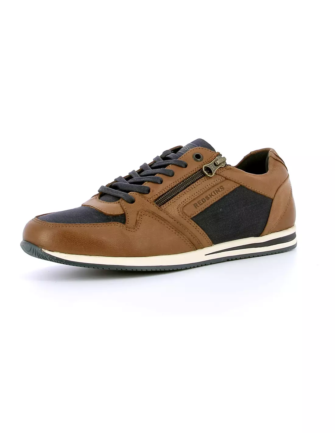 REDSKINS LUCIDE 2 - Baskets Cognacmarine