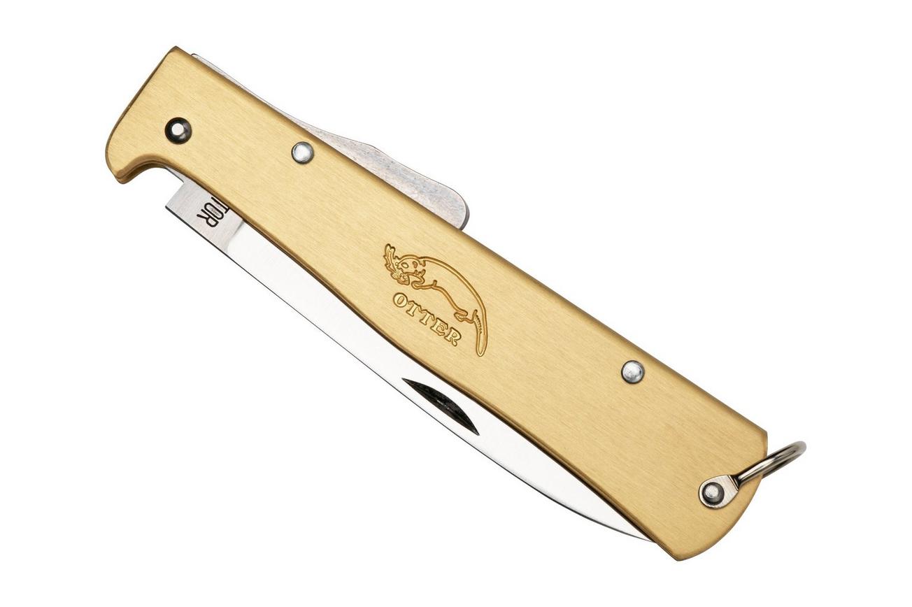 Otter Mercator 10-726 RG Large Brass Carbon, zakmes