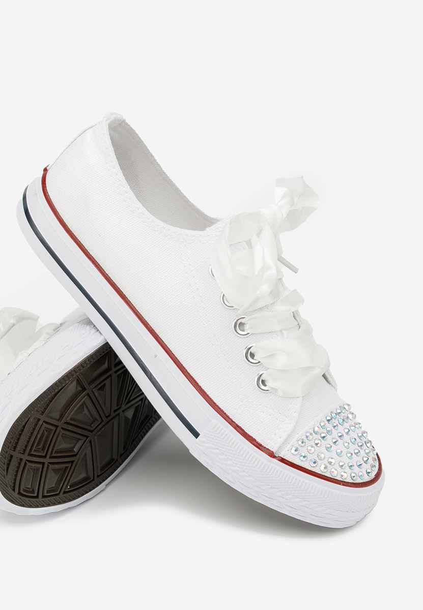 Tennis pour filles blancs Carolyn