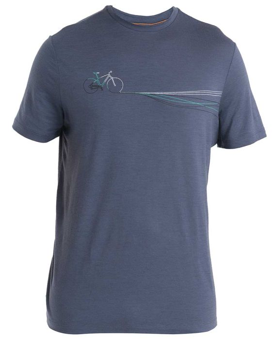 Tech Lite III SS Tee Cadence Paths Men herre-T-shirt