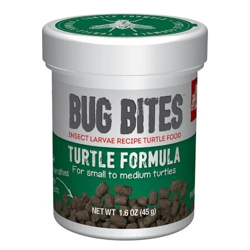 Alimento granulado Bug Bites para tartarugas