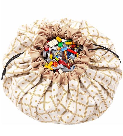 Play&Go Spielteppich - DM: 140 cm - Geo Mustard