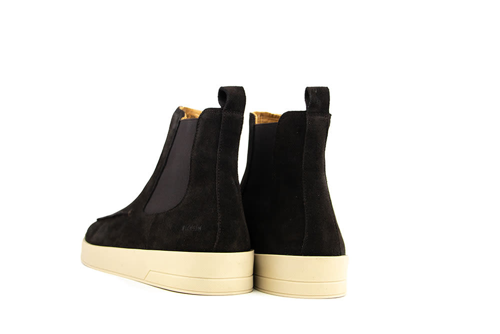 Blackstone Chelsea Boots Coffee Suede