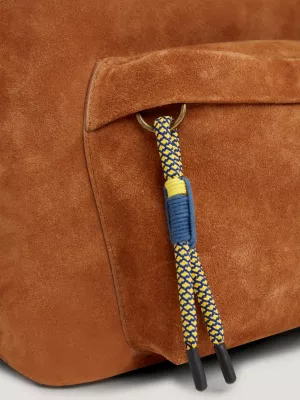 Mochila TH Monogram Suede Dome