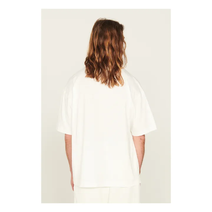 YMC T-shirt Smile Coton Bio | Blanc