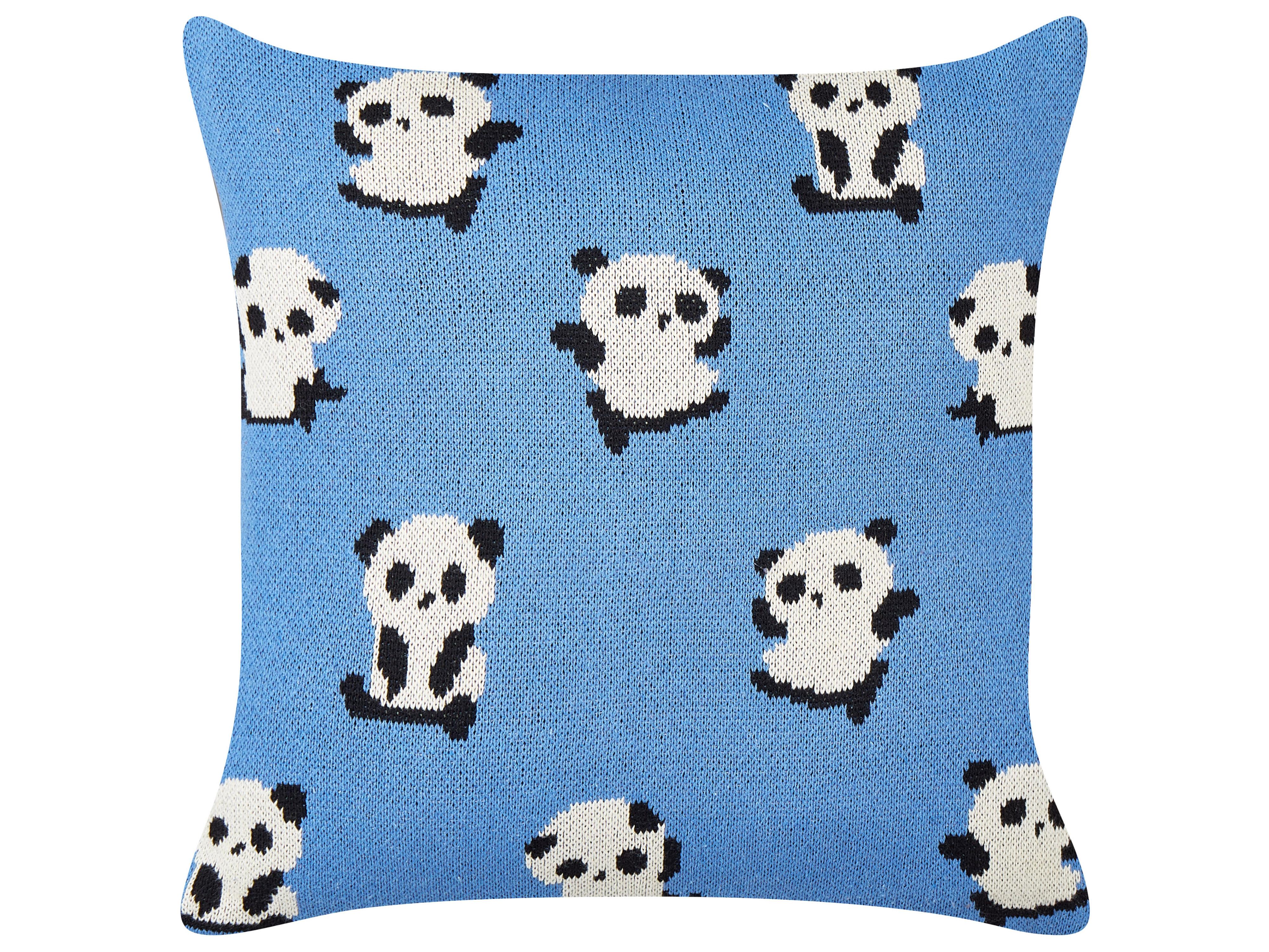 Set van 2 sierkussens TALOKAN Katoen 45 x 45 cm Blauw