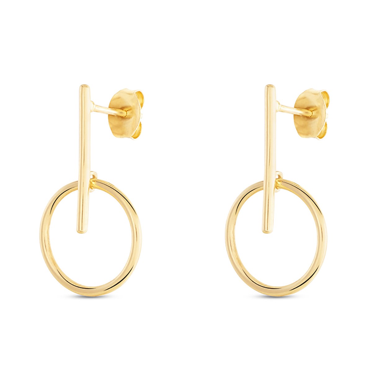 Boucles d'oreilles Agatha Philring dorées