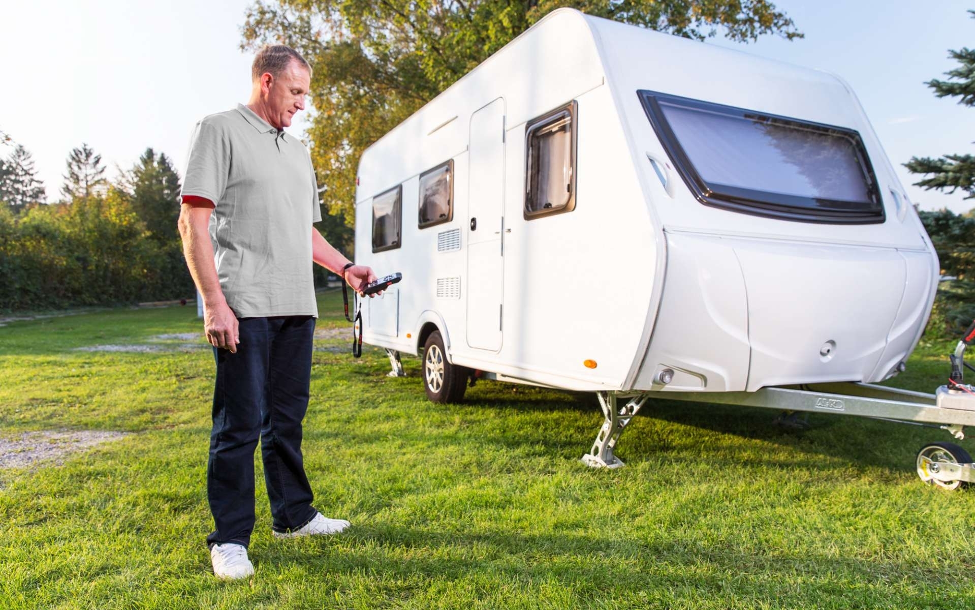 Al-KO Bigfoot, elektrische Caravanstütze UP4