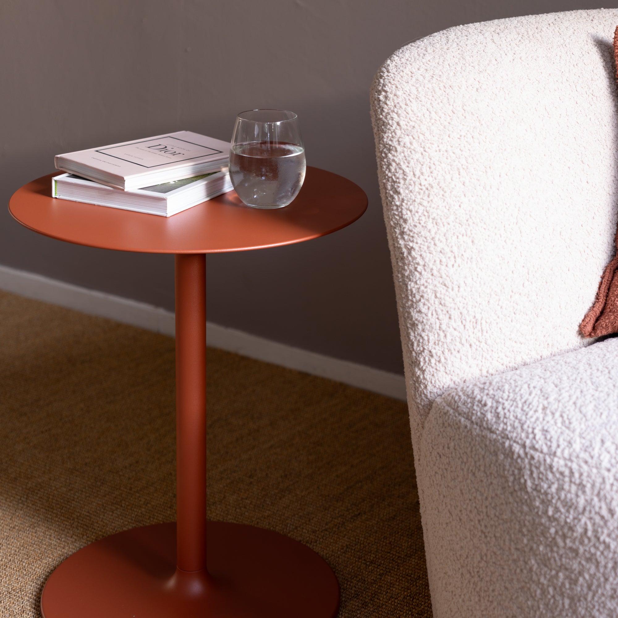 Spinder Design bijzettafel Lola - Rusty Terra - Ã 40