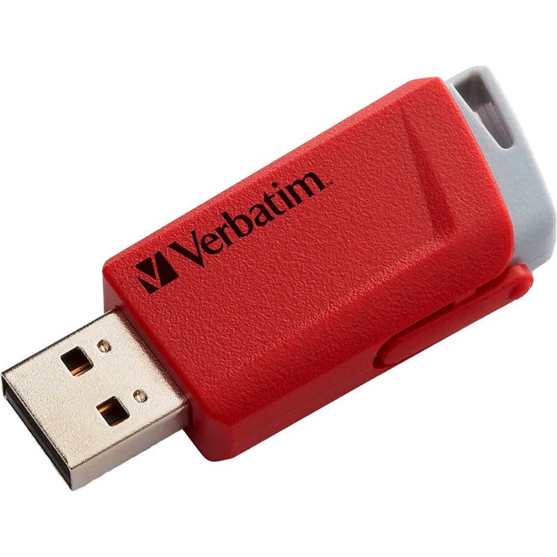 Verbatim pack de 2 clés USB Store 'n' Click rétractables 32 Go Usb 3.2 (USB-A) couleur assortie