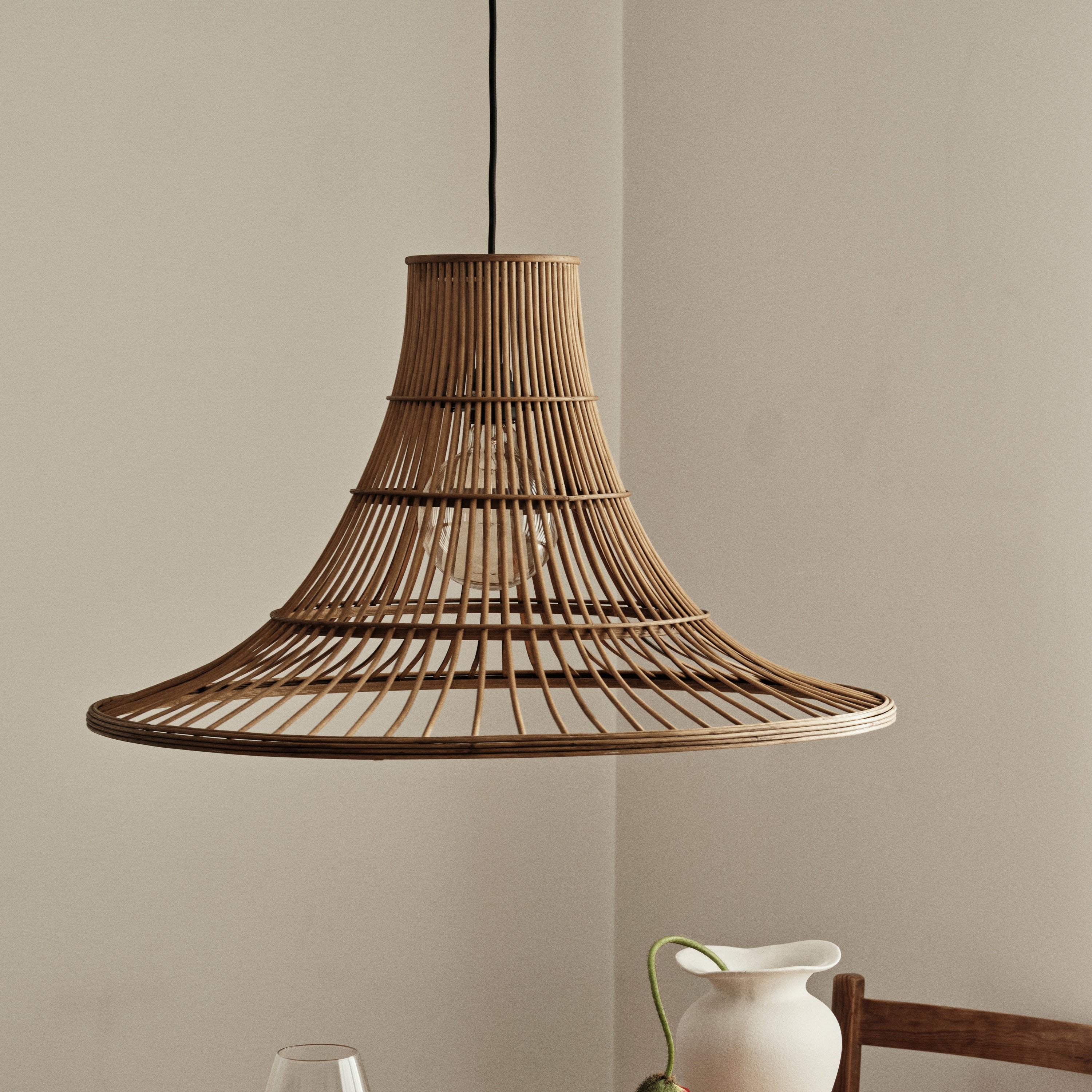 Broste Copenhagen Ciba Lampenkap - H 40 x Ã 70 cm