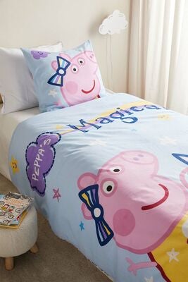 Peppa Gris Dynetrekksett 150x210