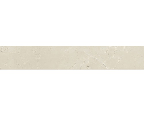 Baseboard Living 10 x 60 x 0,9 cm crème gepolijst beige