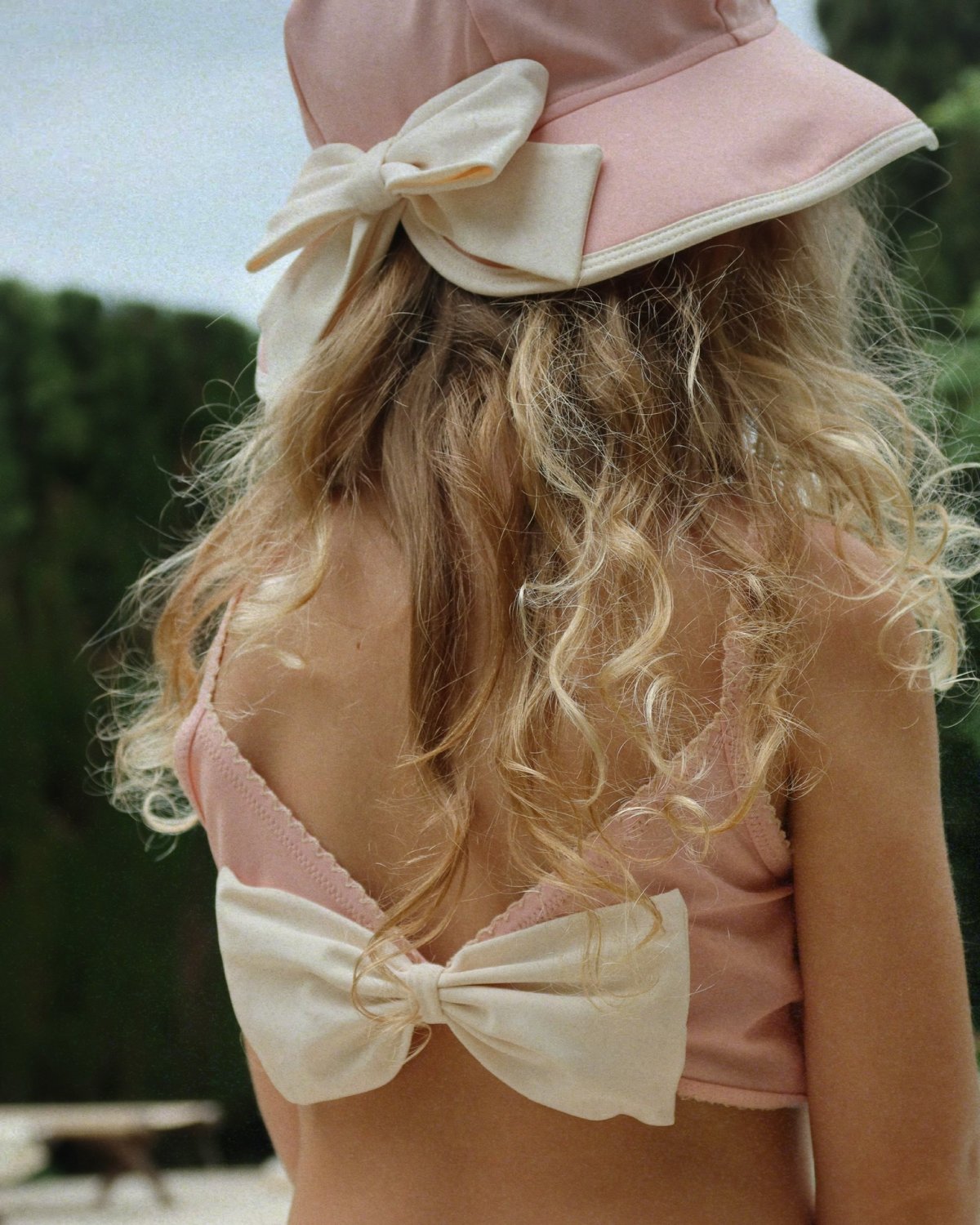 Badehatt m/ Stor Brem & Katteører – UPF 40+ | Kitty Swim Hat