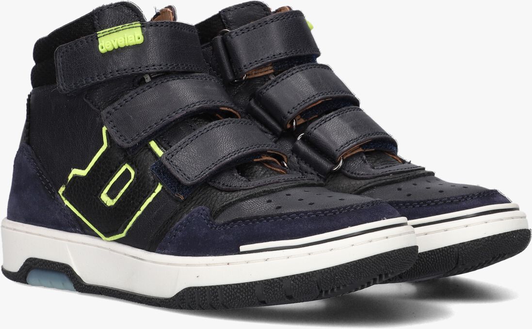 DEVELAB donkerblauwe develab lage sneakers 44307