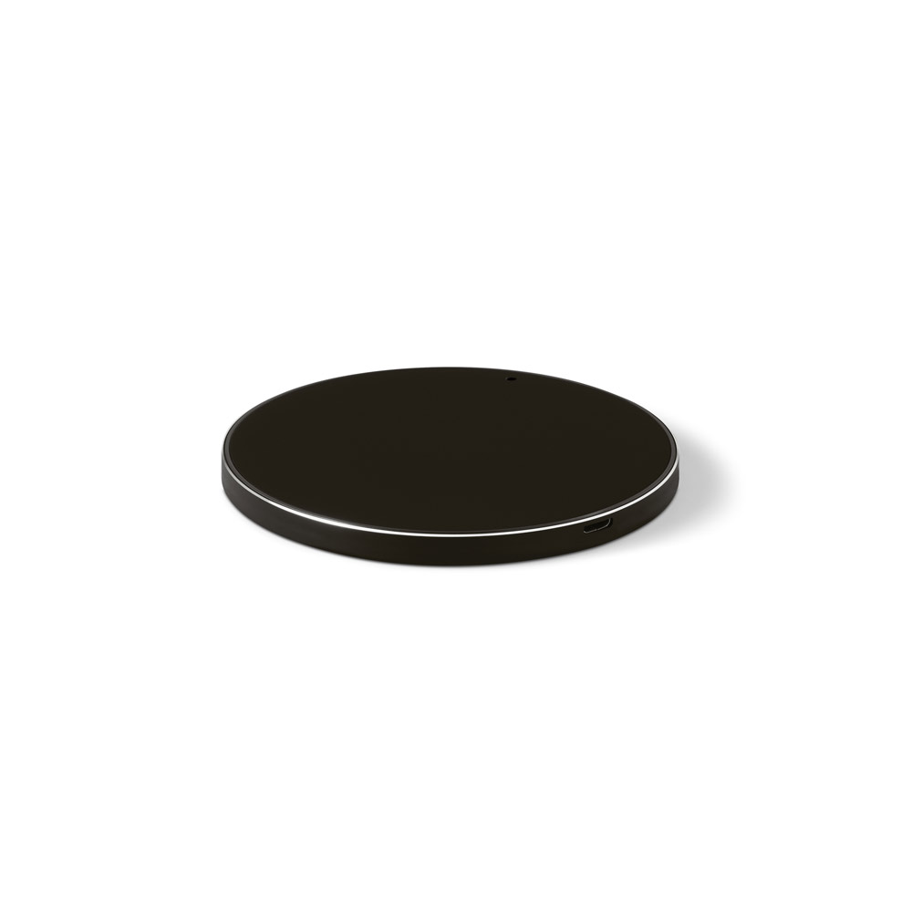 hi!dea 97907 - Chargeur sans fil 10W fast en aluminium et ABS