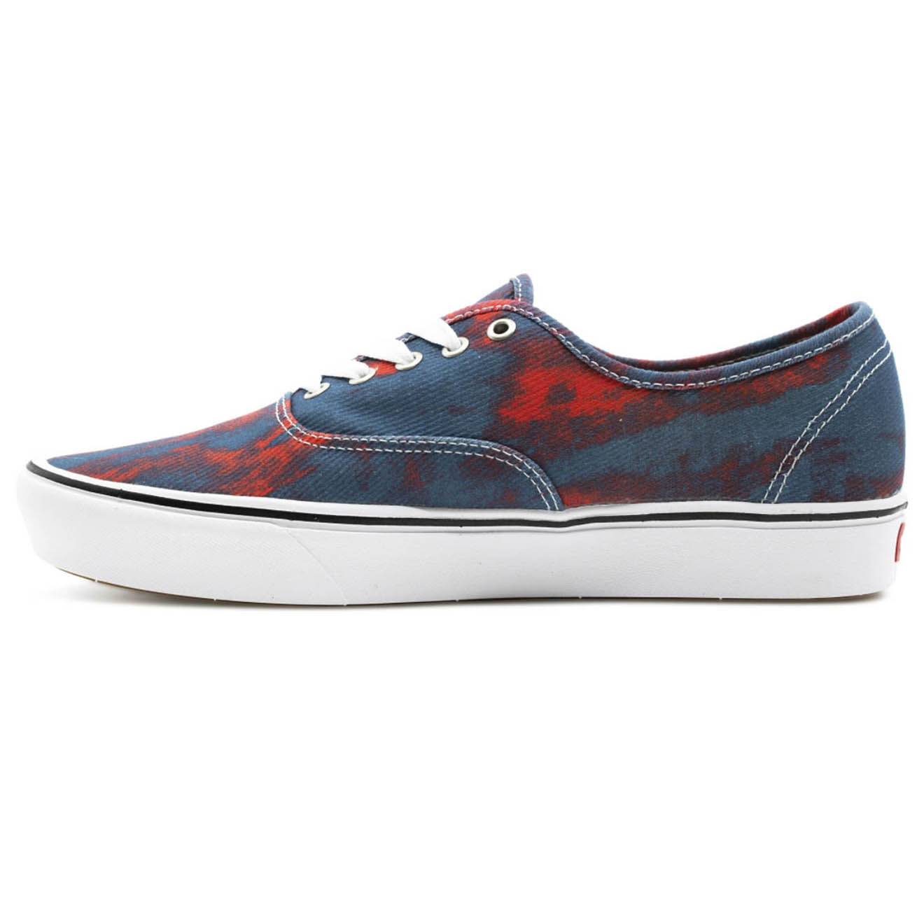Vans Sneakers en Toile In Bloom ComfyCush Authentic bleu/rouge