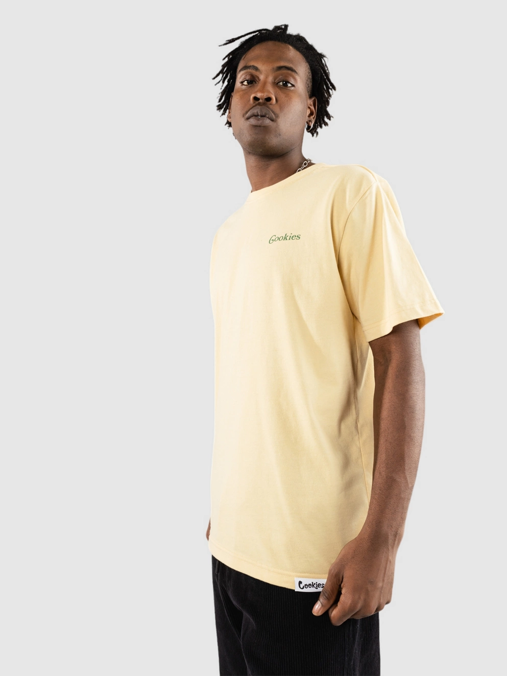 Cookies Smell The Flower T-Shirt cream
