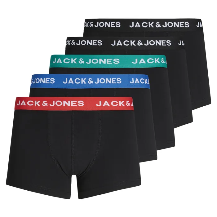 Jack & Jones Huey Trunks Boxershorts Heren (5-pack)
