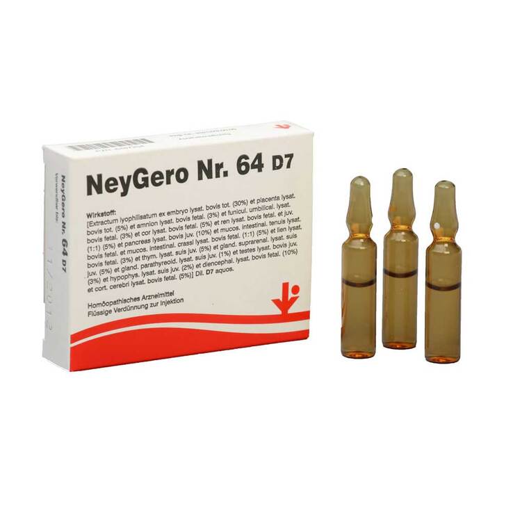 Neygero Nr.64 D 7 Ampullen, 5X2 ml