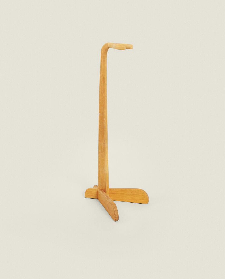 SUPORTE GRANDE PARA GUITARRA EM CARVALHO (1 M)
