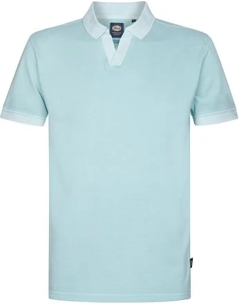 Petrol Piqué Polo Cayside Aqua M-1050-POL910-5180 kopen