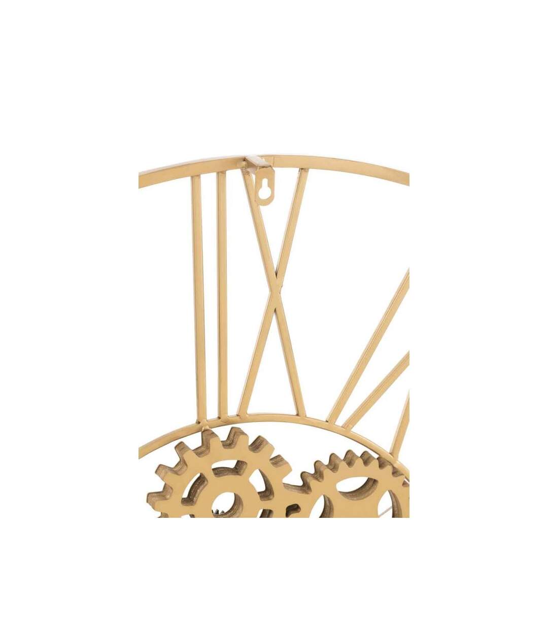 Paris Prix - Horloge Murale Design pietro 80cm Or