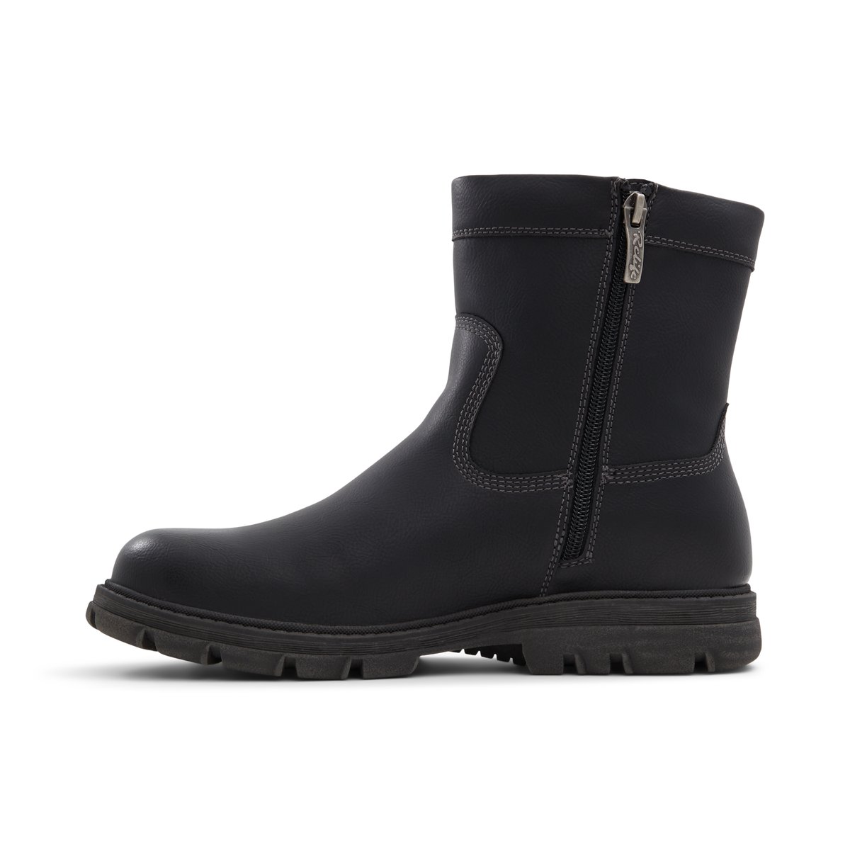 WEEKENDERS-Gwekoth-w-Bottes décontractées - Talon plat - Noir
