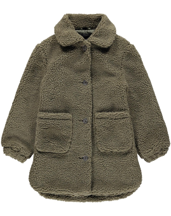 Teddy-Parka NKFMISHY in rosin