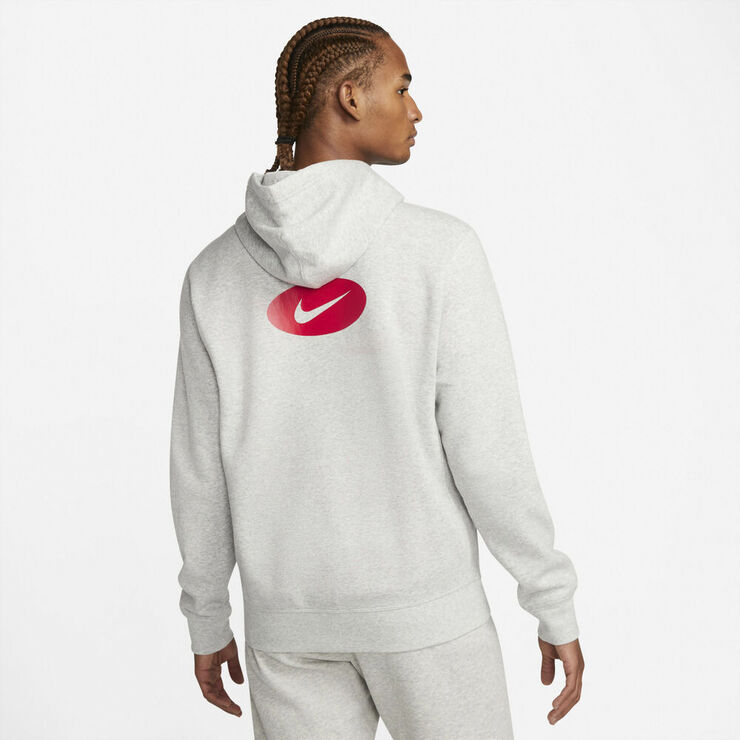 Nike Sportswear Swoosh League Fleece Haettetroje Grå