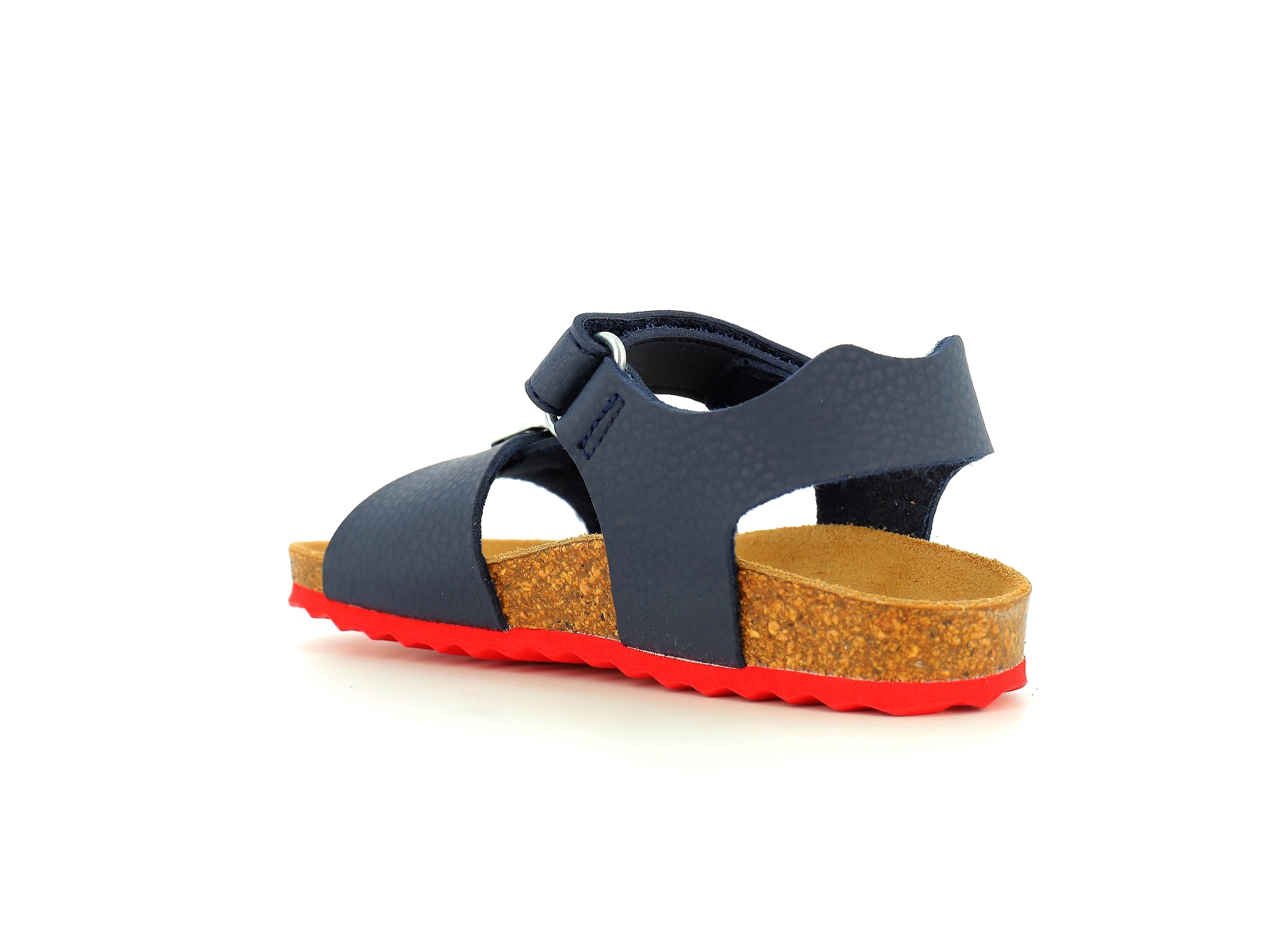 Geox-J GHITA BOY-J028LB Synthétique Bleu-Rouge