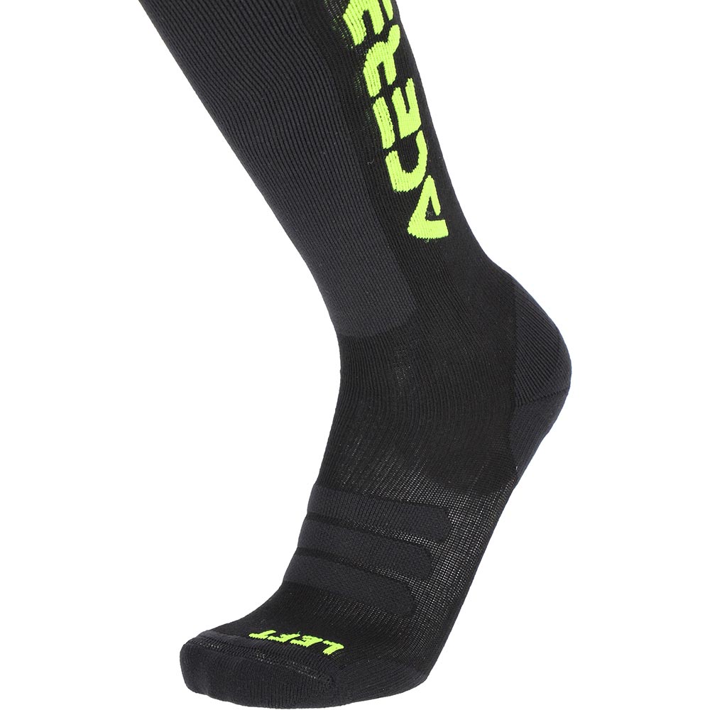 Acerbis - Chaussettes MX Winter Noir / Jaune