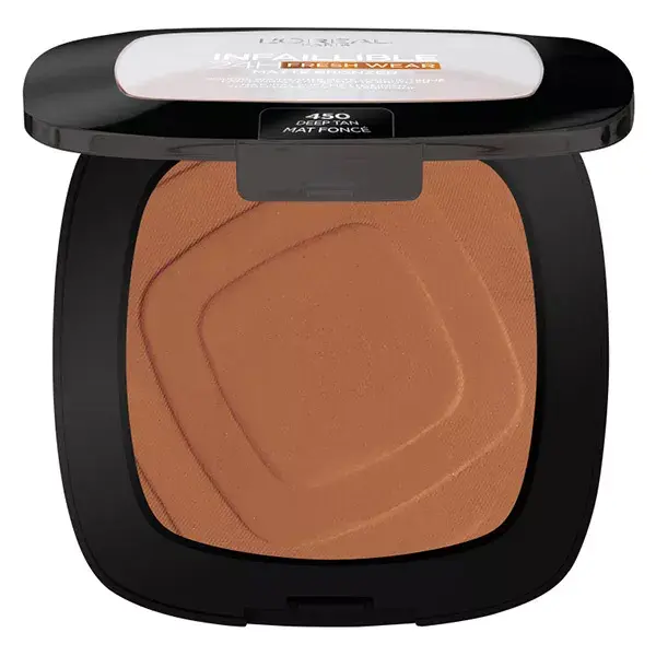 Bronzer Matte Infallible 24h Fresh Wear da L'Oréal Paris, nº 450, tom escuro matte, 9g