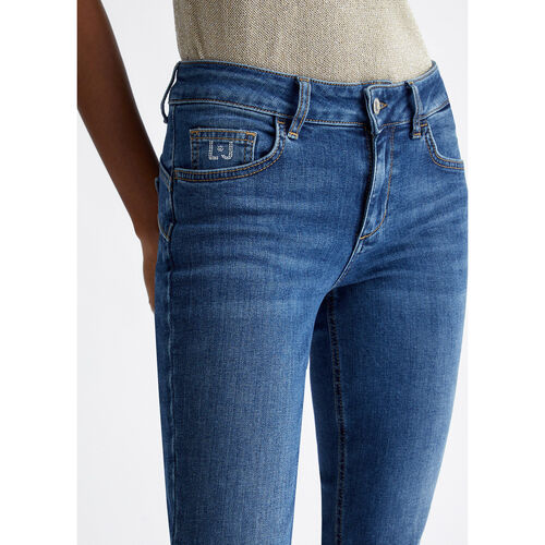 Liu Jo - Vaqueros bootcut tobilleros Azul