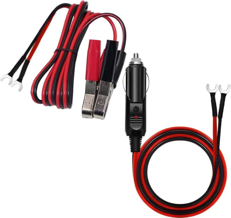 12V naar 230V Spanningsomvormer - 300W - Zwart