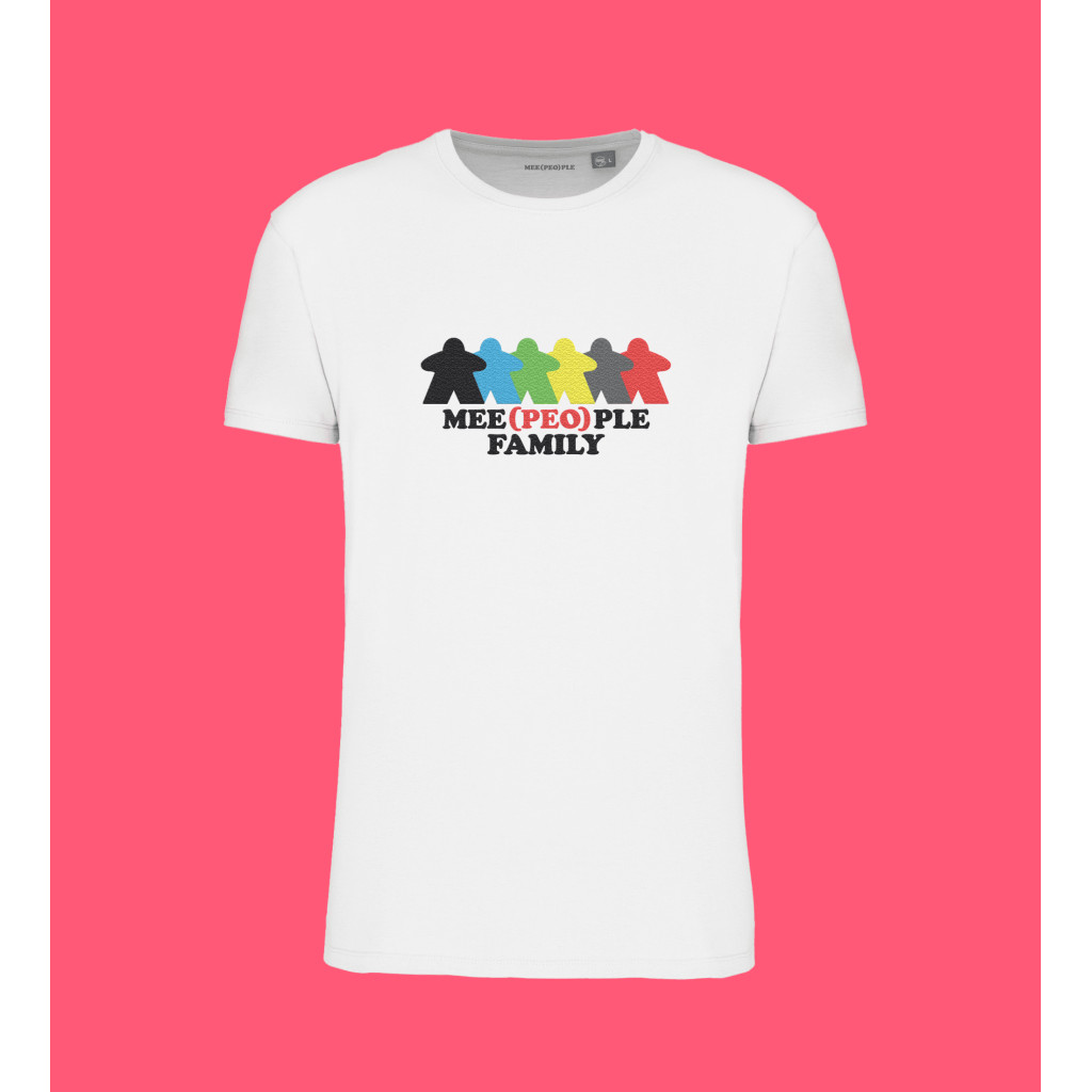 Tee shirt Homme – Family – Blanc - XXL