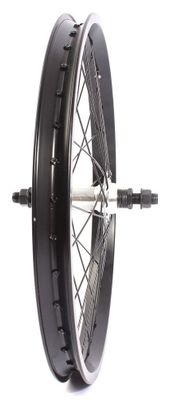 BMX Roue Arriere Noir 20  14mm KHEbikes