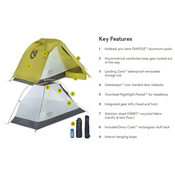 Nemo - Dragonfly Osmo 1P - Tente 1 place