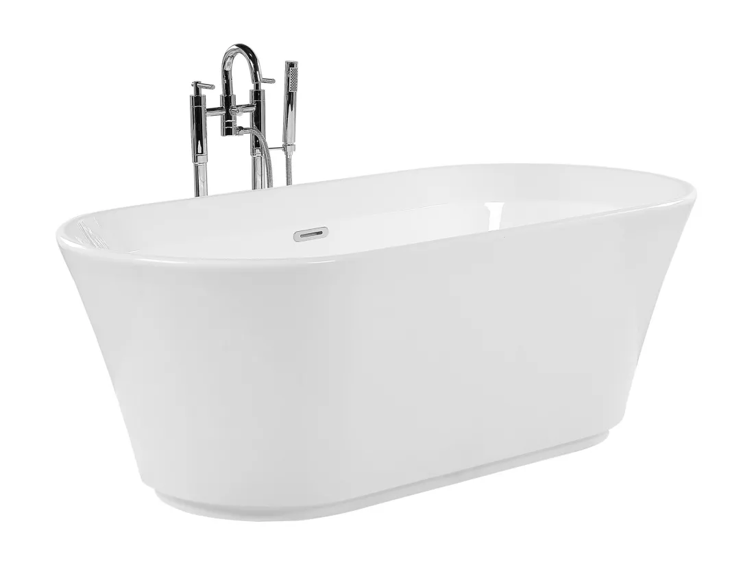 Baignoire îlot blanche 170 x 80 cm OVALLE